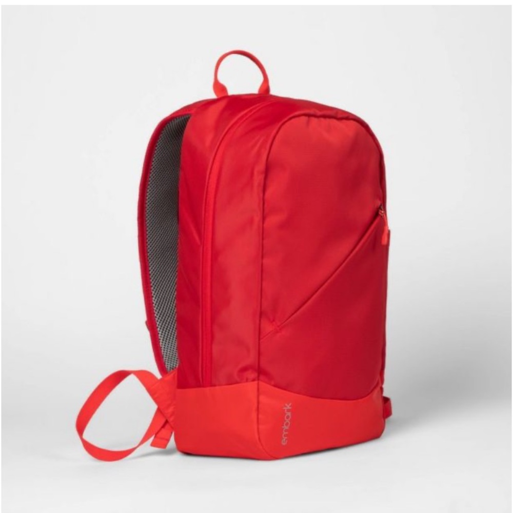 Embark 15L Red Water Resistant Backpack - 18" x 9" - NWT